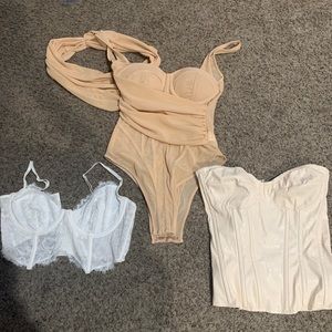 Nude tops